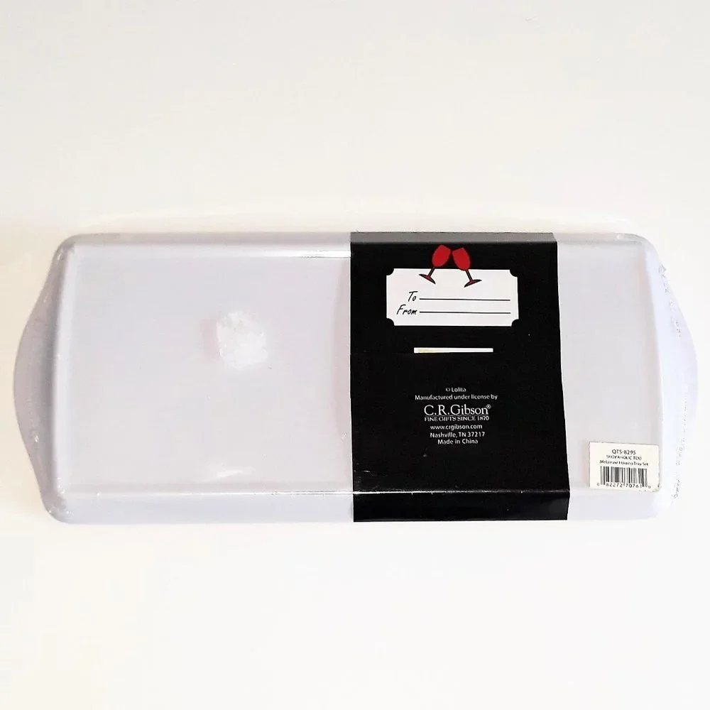Lolita Shopaholic Too Melamine Hostess Tray Set